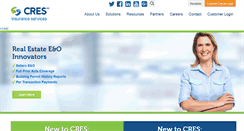 Desktop Screenshot of cresinsurance.com